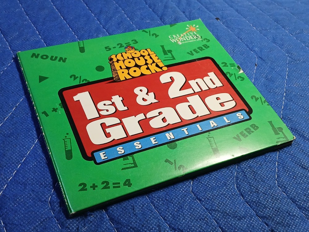 School House Rock! 1st & 2nd Grade Essentials PC/Mac Cd Rom