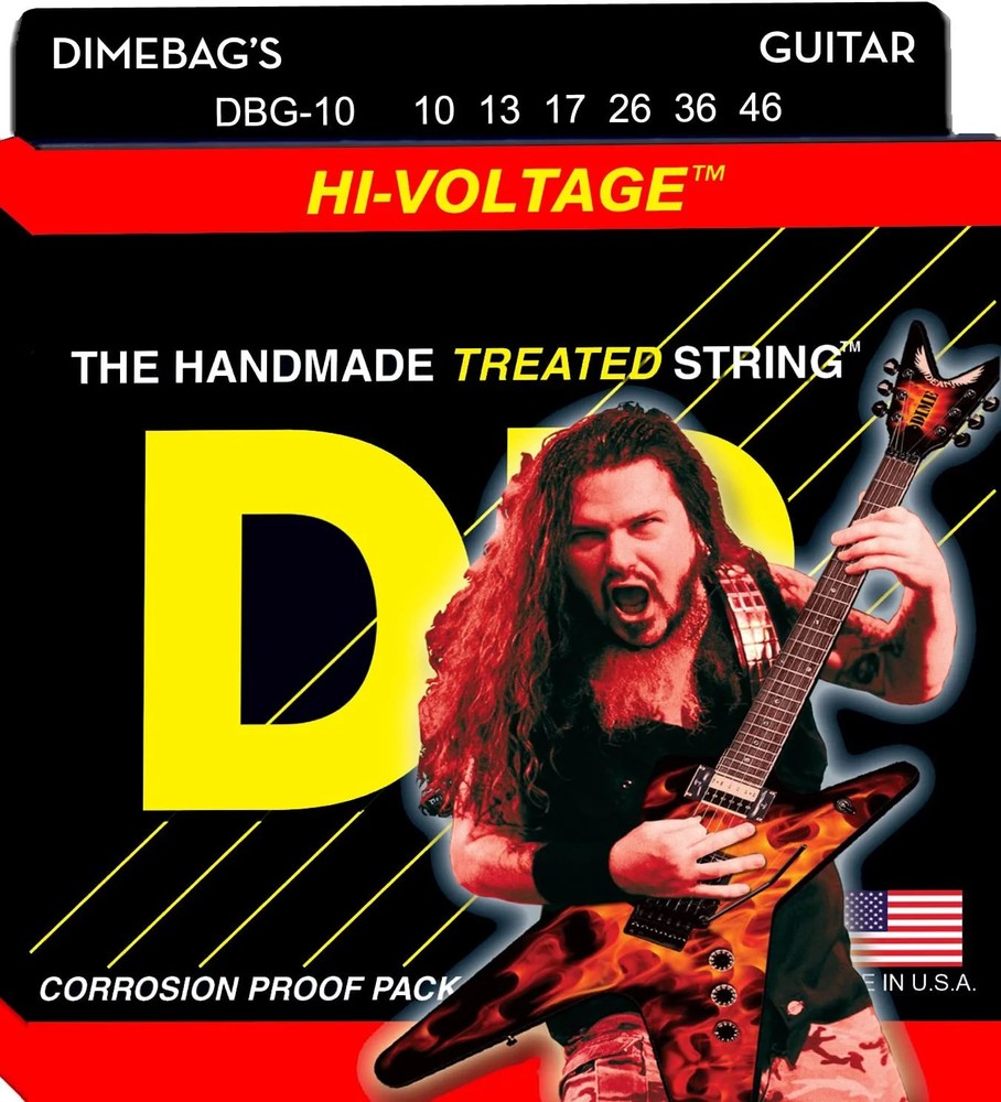 DR Strings DBG-10-46 Dimebag Darrell’s Electric Guitar Strings