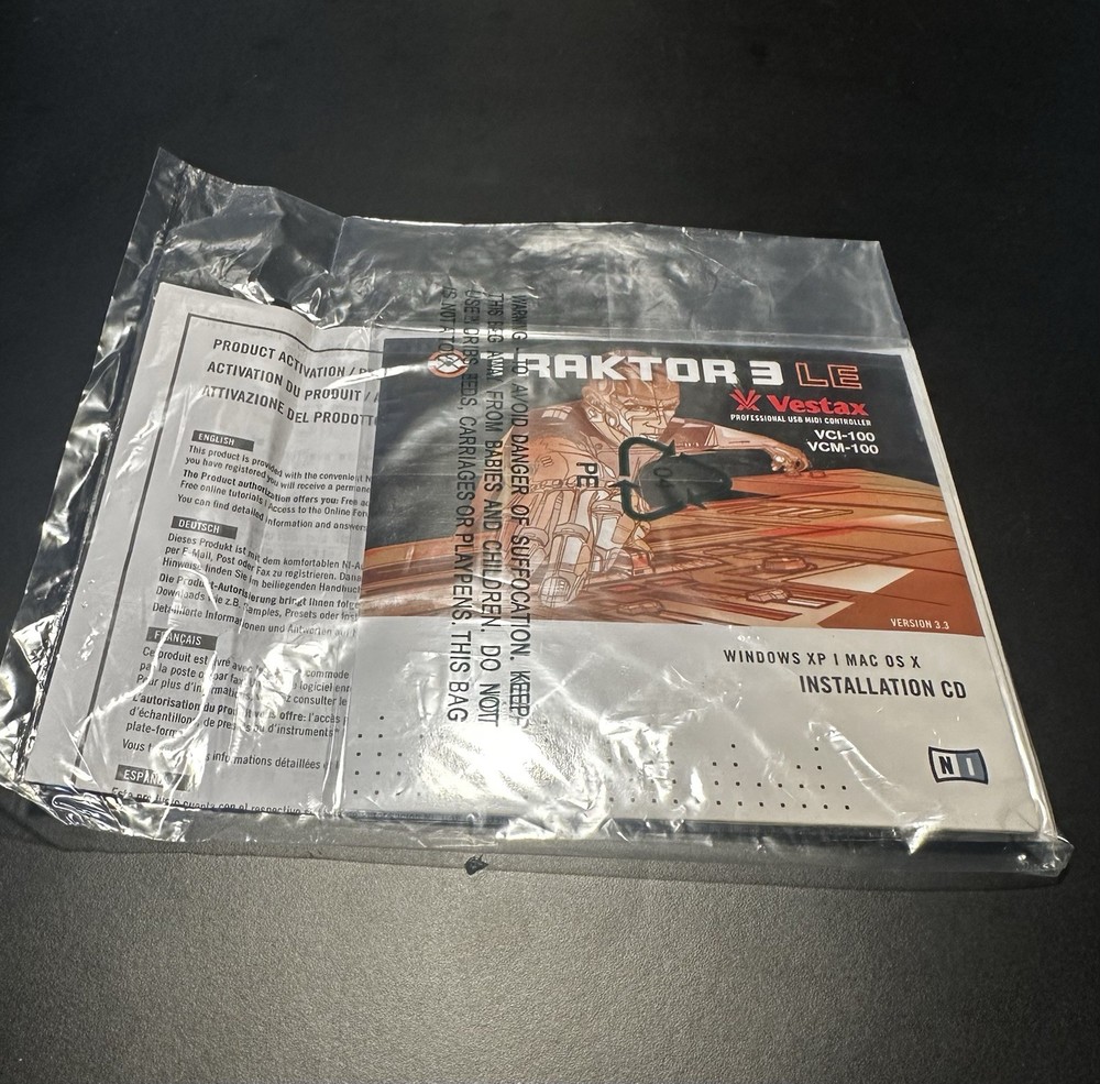 Vestax VCI-100 SE DJ TechTools USB MIDI Controller w/ Box