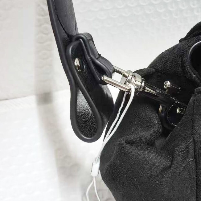 Vivienne Westwood Hazel Treasure Handbag Suede Black outlet F/S JP [DDP]