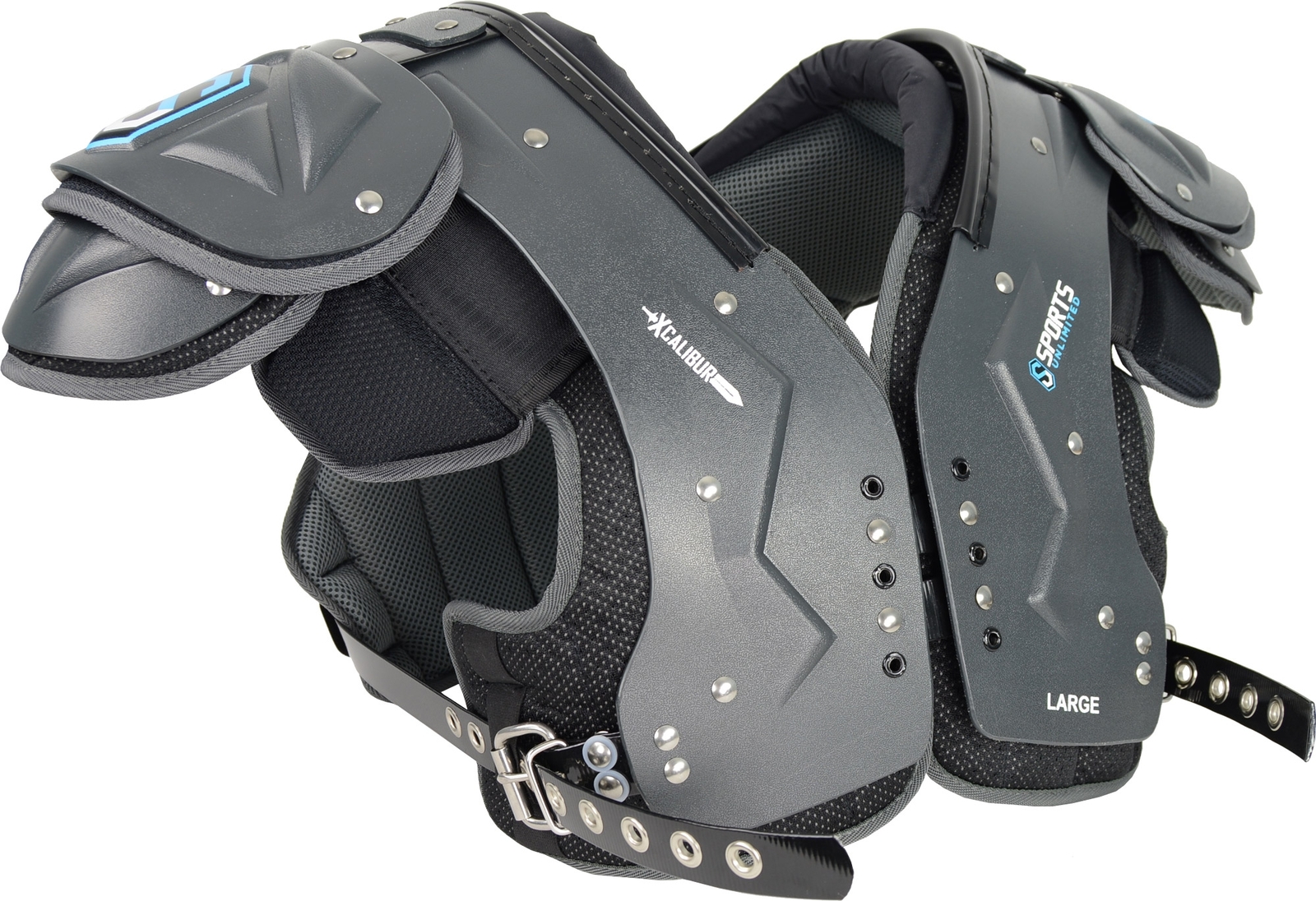Sports Unlimited Xcalibur Adult Football Shoulder Pads, New