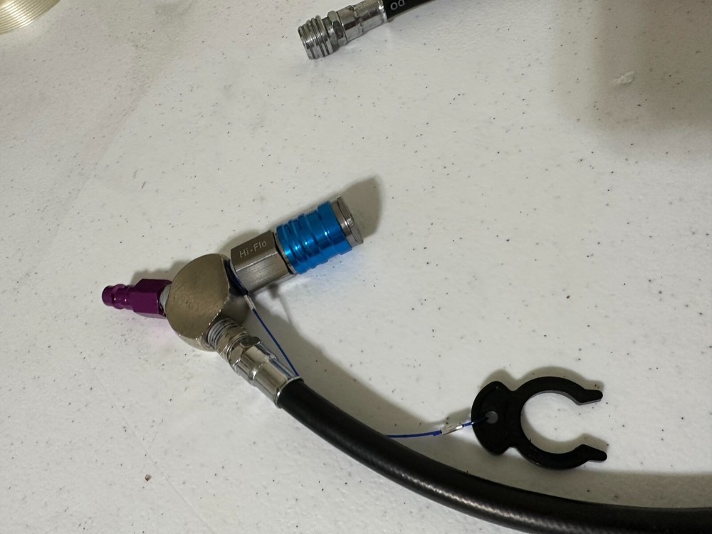 Hookah Diving BCD wye connection adapter kit By Gator Gill LLC