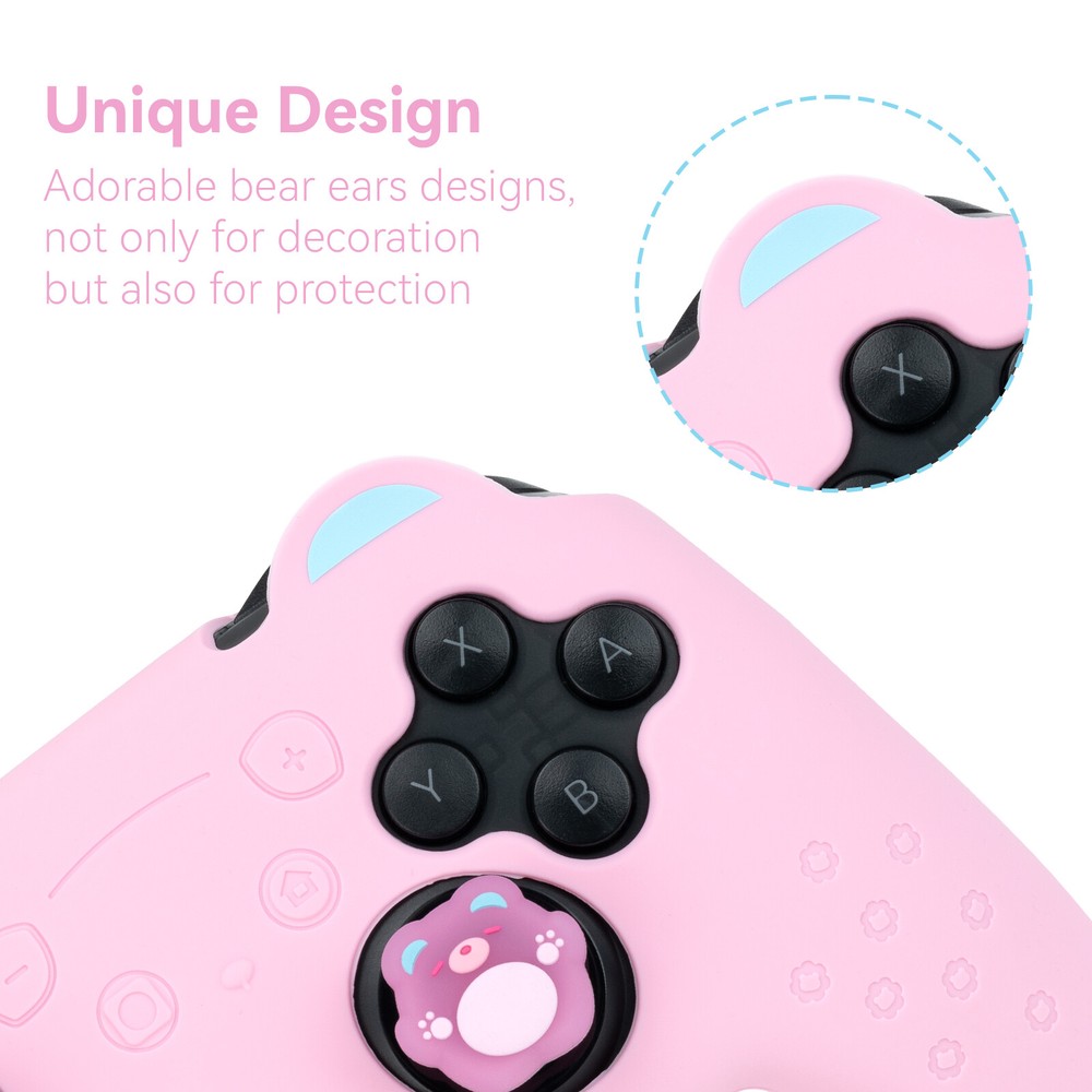 For Nintendo Switch Pro Controller Silicone Cover Protective Skin Case Sleeve