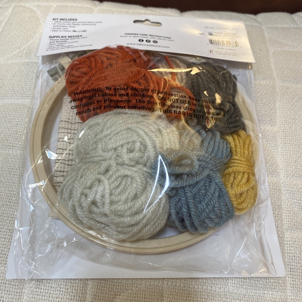 NEEDLE CREATIONS PUNCH NEEDLE KIT ABSTRACT NIP