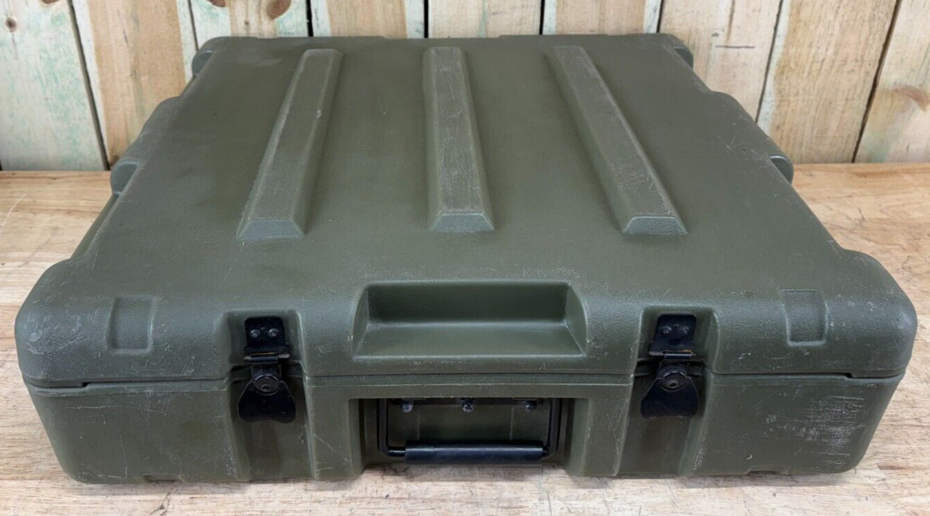 PSI Case 23X21.5X7" Green Military Waterproof Storage Container Hardigg