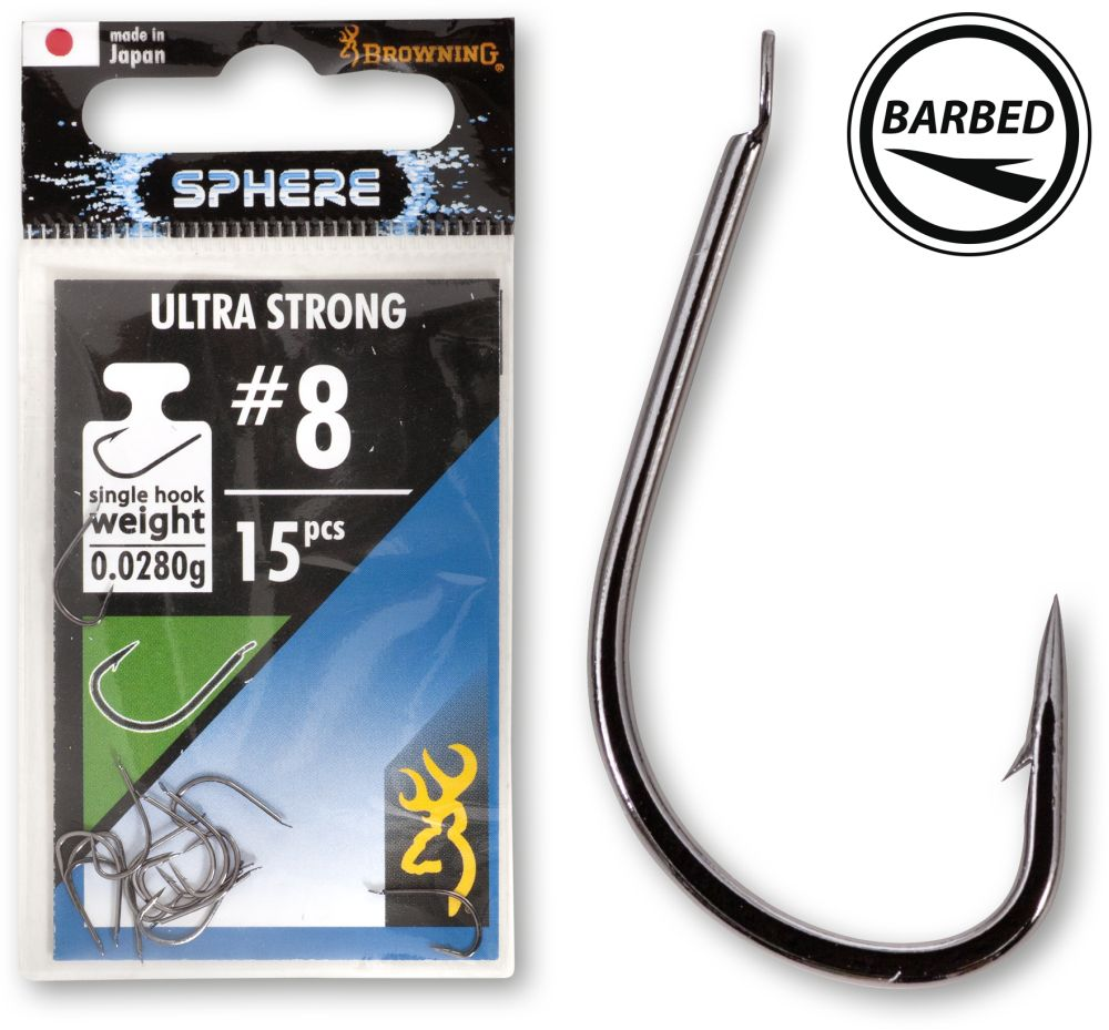 Browning Sphere Ultra Strong Black Nickel Hook
