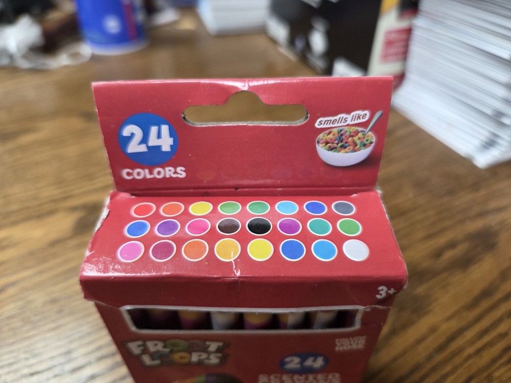 Front Loops Scented Crayons 24pack
