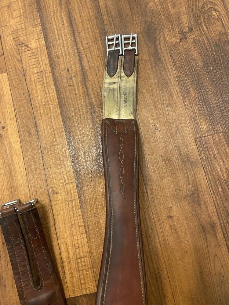 Edgewood Leather English Girth 52” Brown EUC