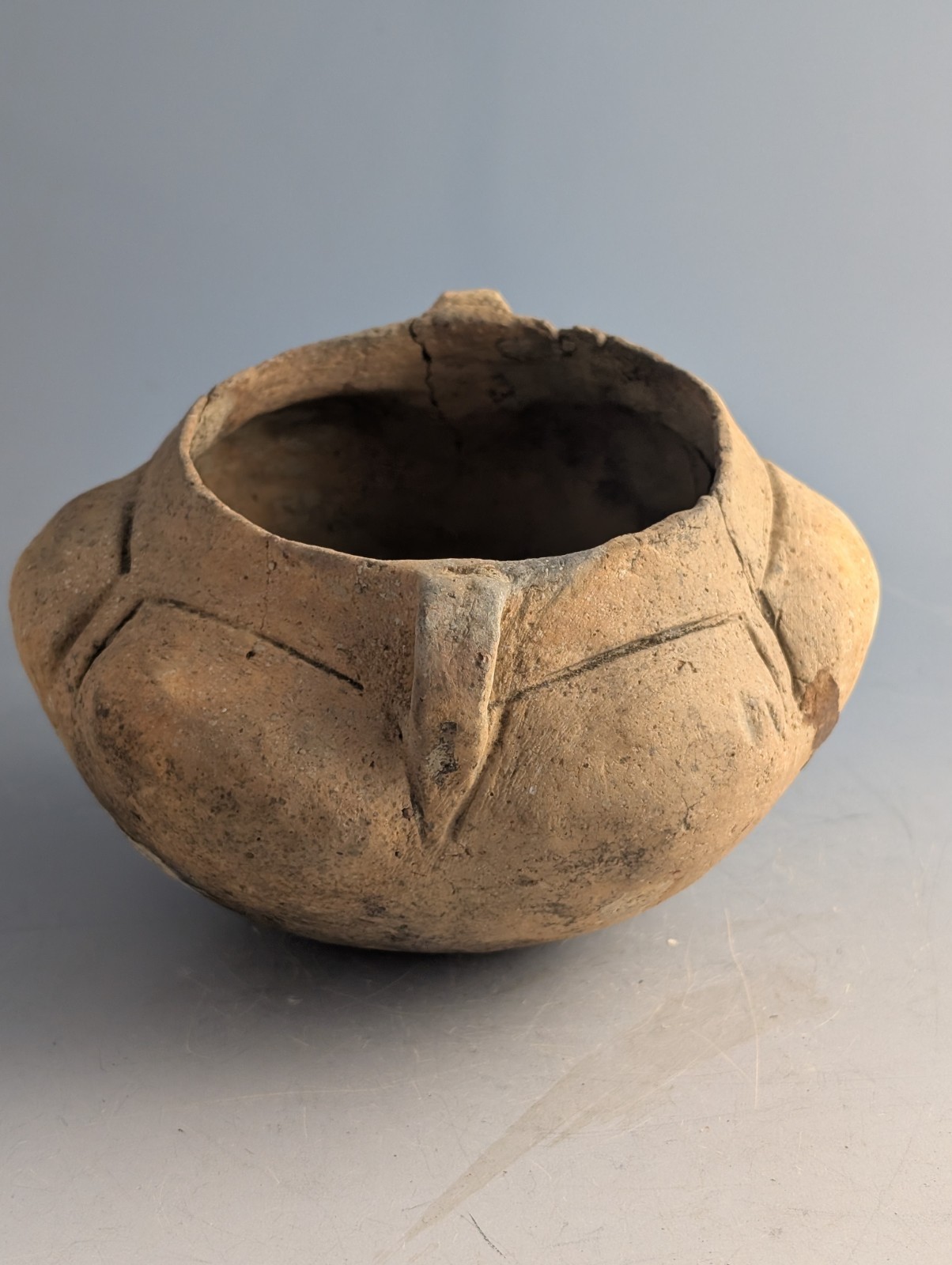 PRE COLUMBIAN MISSISSIPPIAN POTTERY OLA PERRY COUNTY , MO