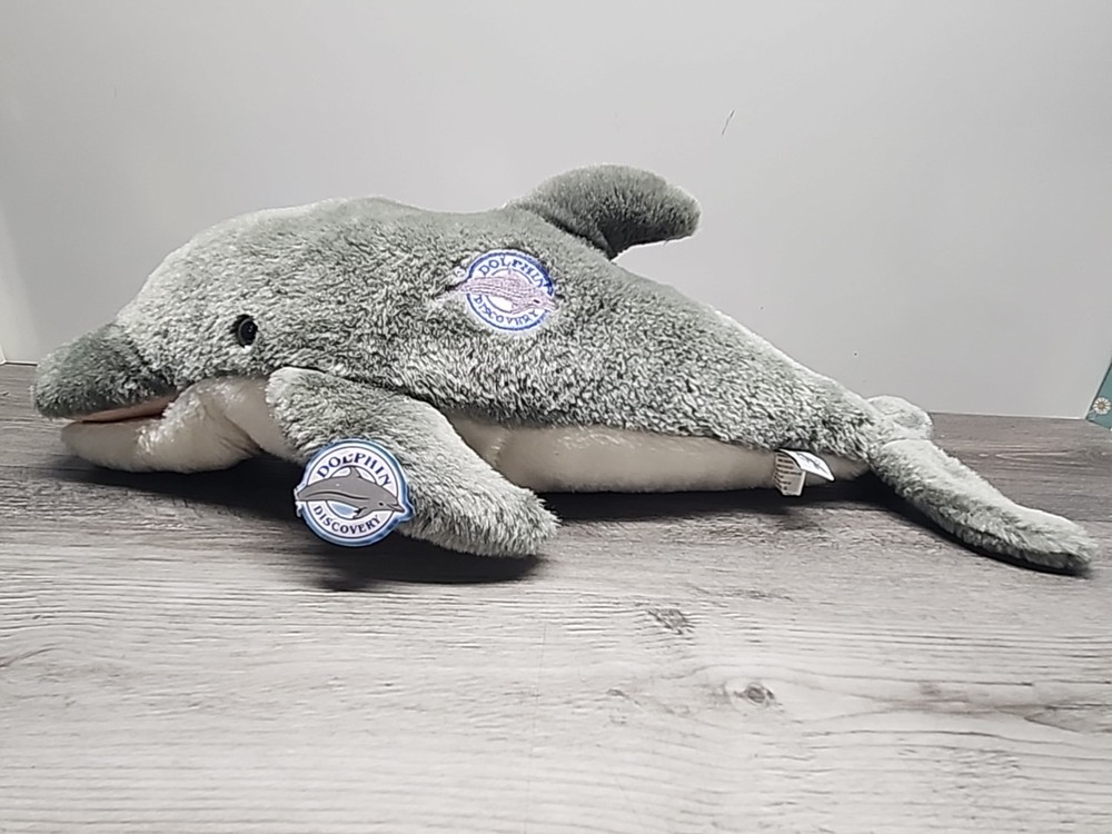 19" Dolphin Discovery Hand Puppet Plush