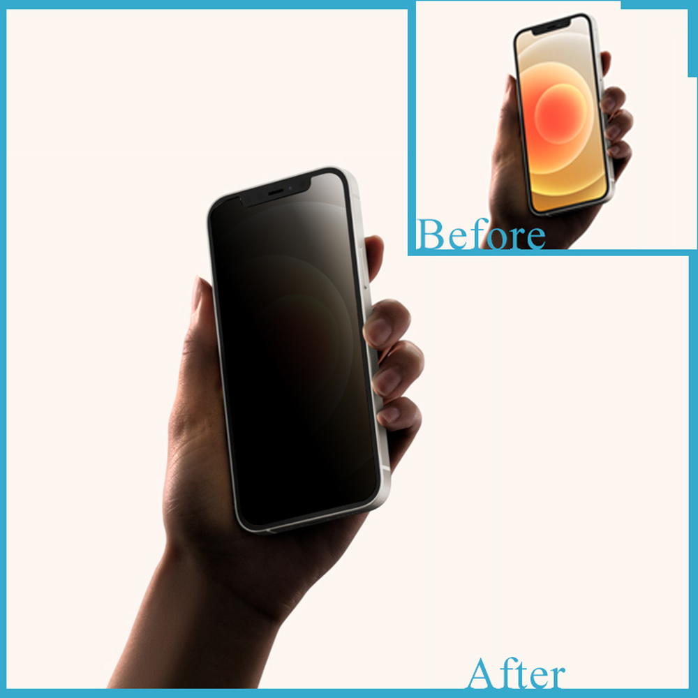 Privacy Screen Protector Tempered Glass Lot For iPhone 15 14 13 12 11 Pro XR 8 7