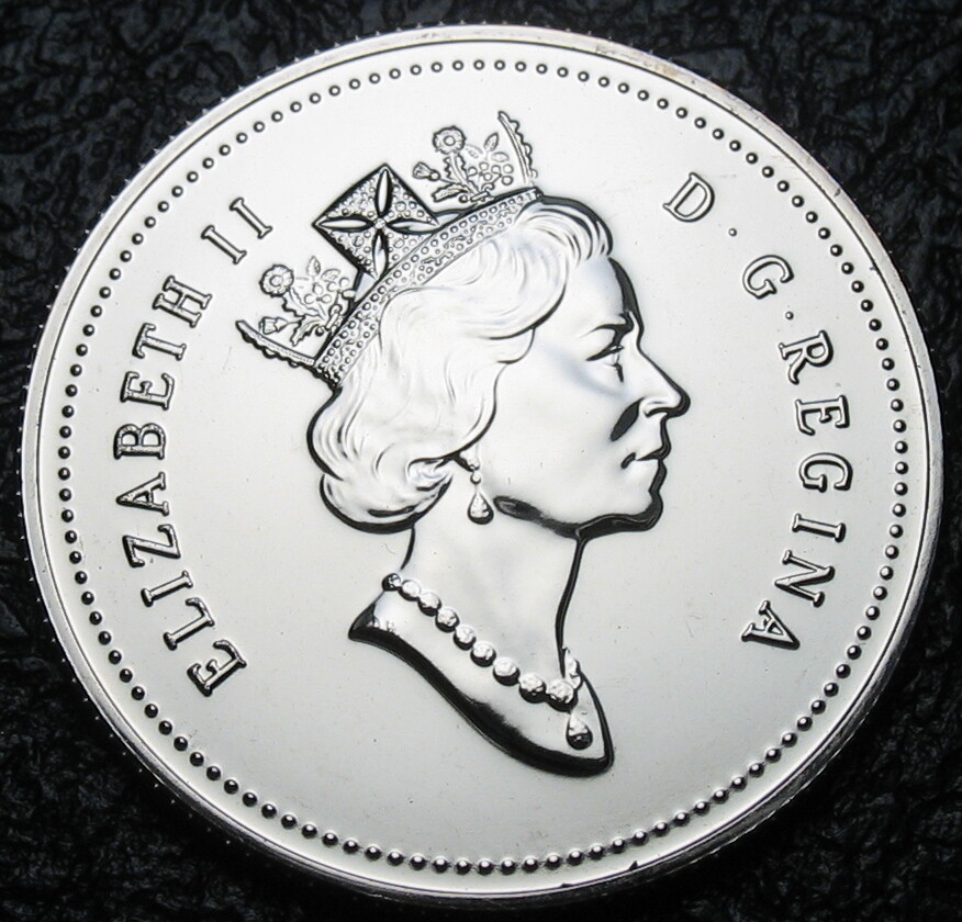Canada 1992 25-cent Caribou SPECIMEN Uncirculated