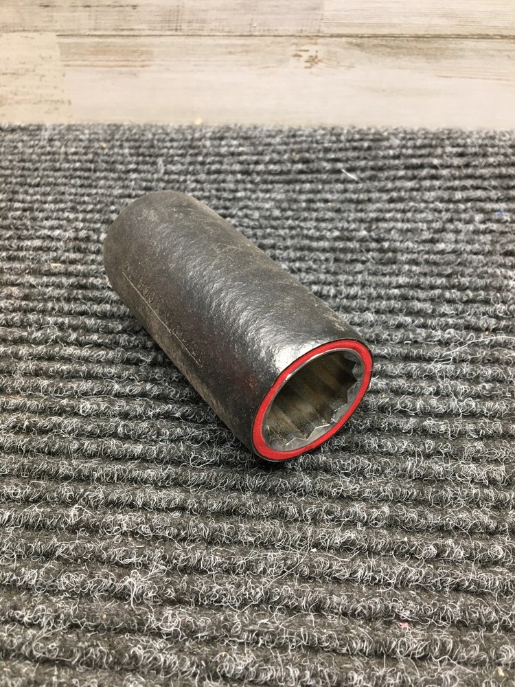 CEMENTEX 15/16" 1000V Insulated Deep Socket, 1/2" Drive,12-pt