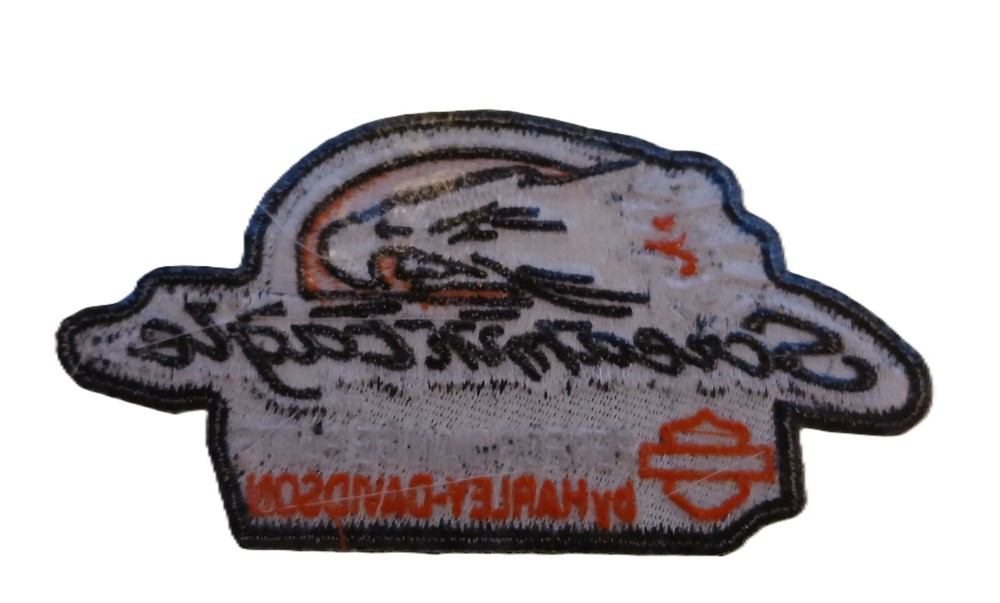 Harley Davidson screamin eagle performance iron on patch 5 x 2.5 inch 2 Pc