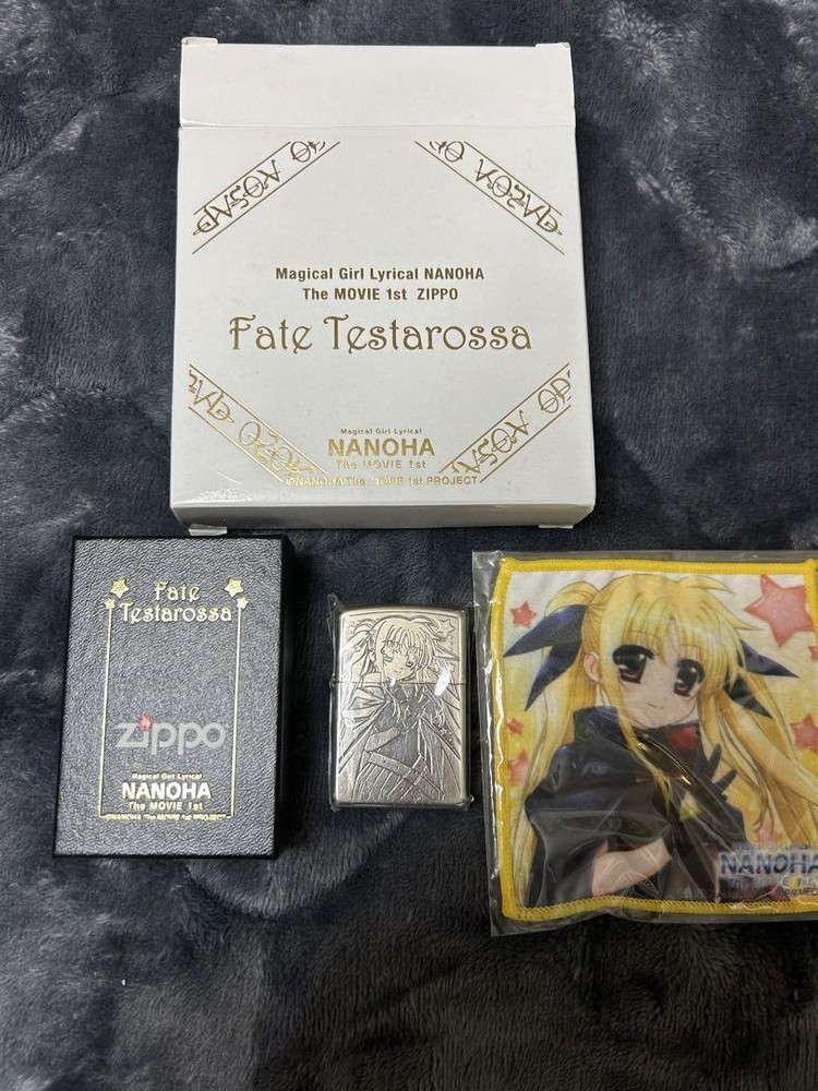 Zippo Lyrical Nanoha Fate 2010 Lighter