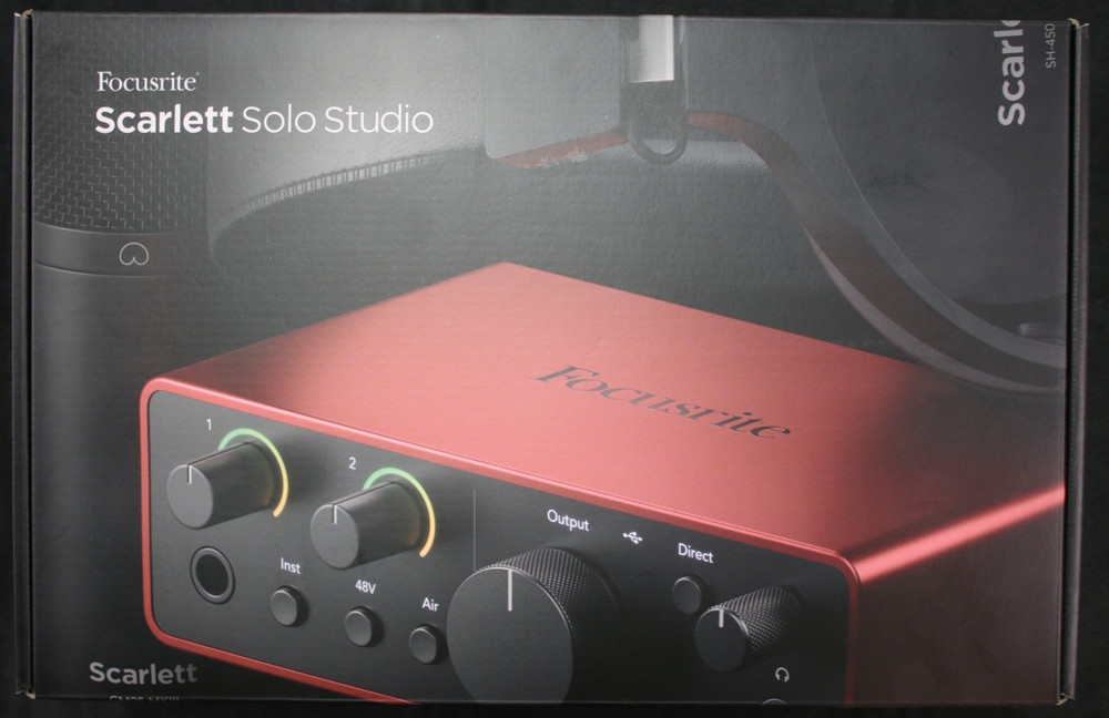 Focusrite Scarlett Solo Studio Pack 4th Gen