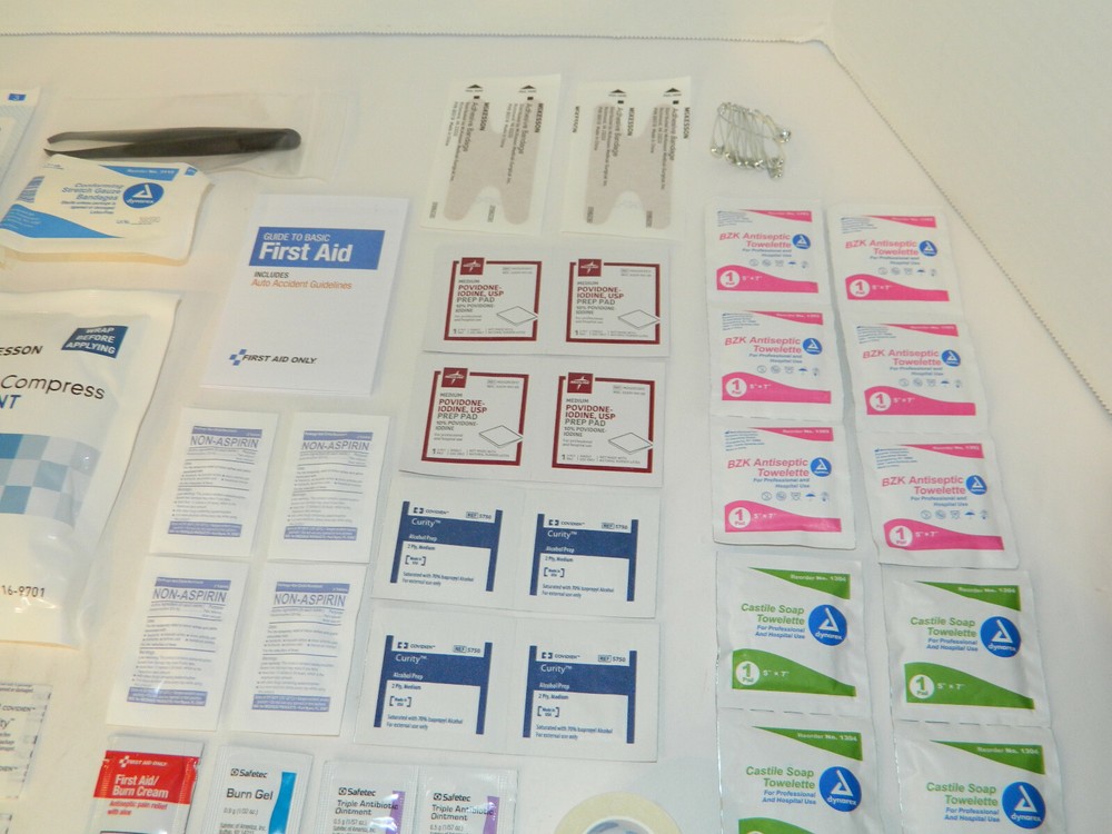 72 Items Travel / Refill First Aid Kit Elite First Aid