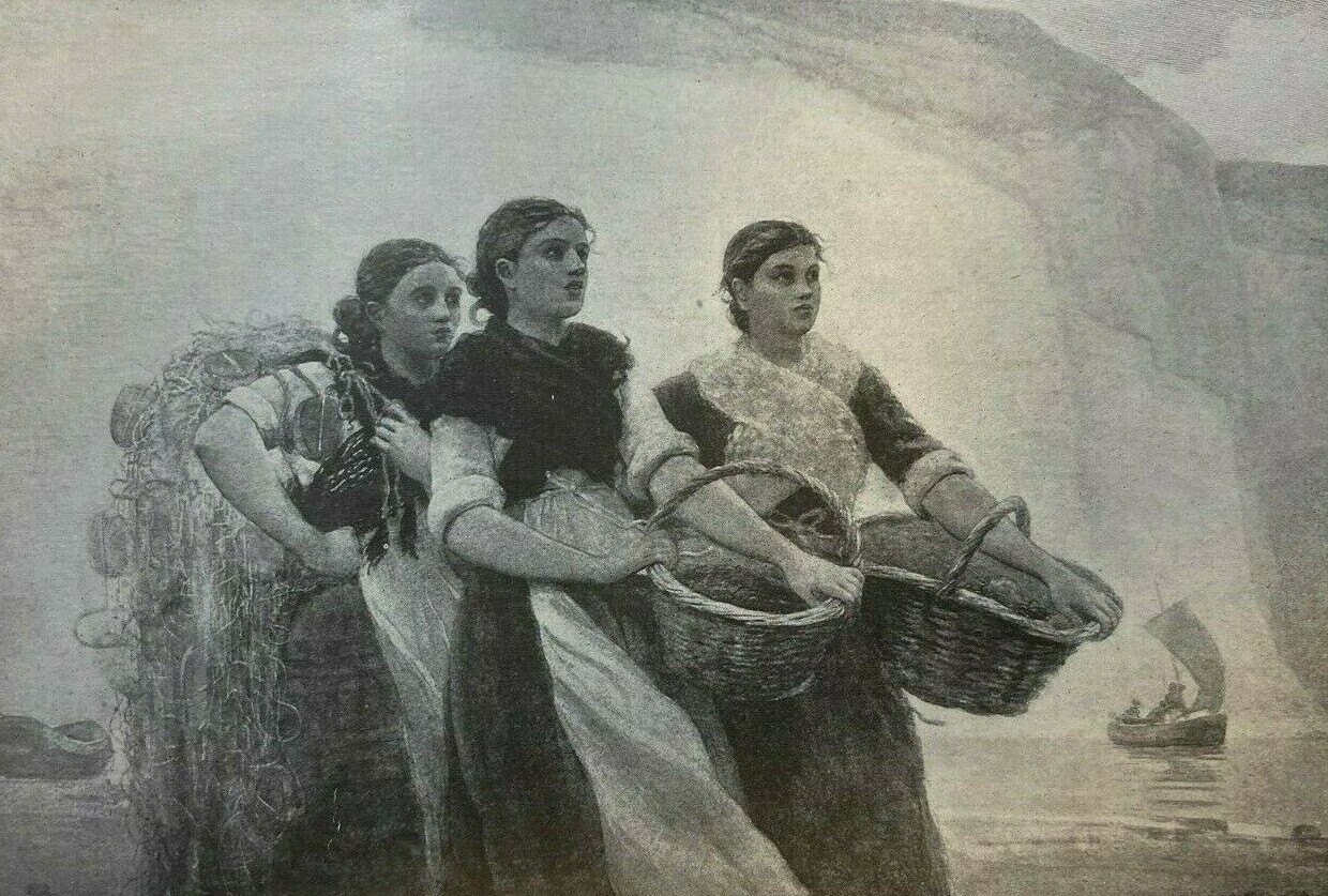 1914 Artist Winslow Homer illustrated