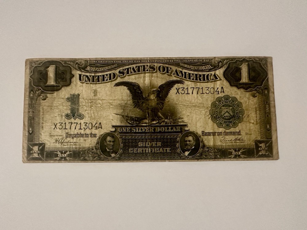 1899 $1 'Black Eagle' Silver Certificate
