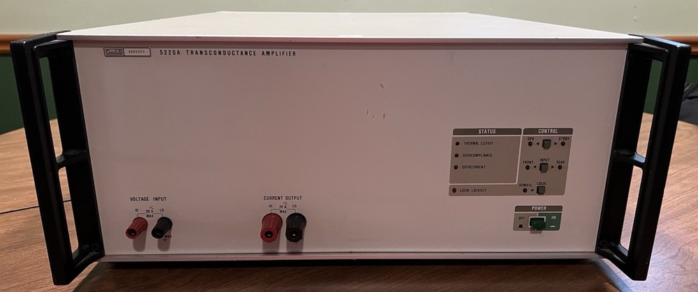 Fluke 5220A Transconductance Amplifier Calibrator