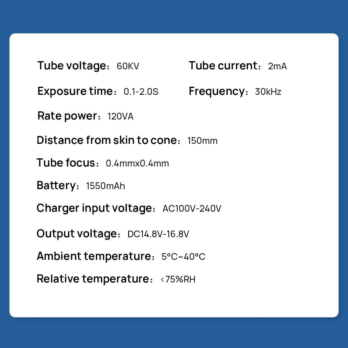 X Máquina Rayos Portatil Machine dental High Frequency Imaging System NO Shield
