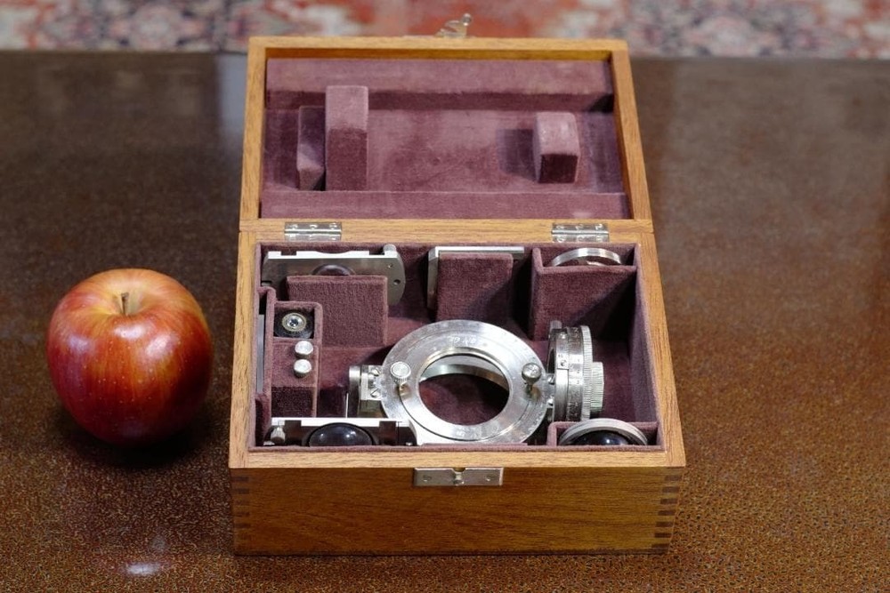 microscope antique Microscope Accessory No. 15 Leitz Universal Stage UT2 USED