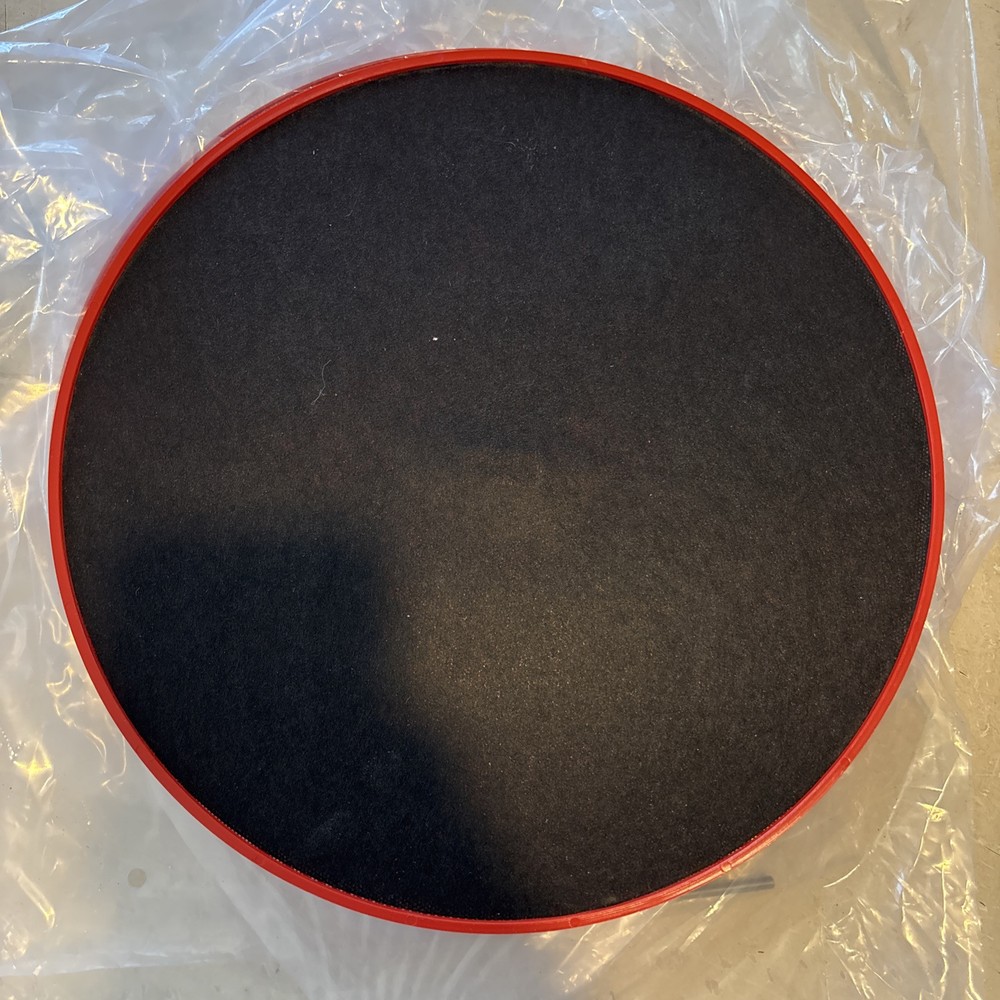 Biamp 4 Pack RED Speaker Grill Covers 11”