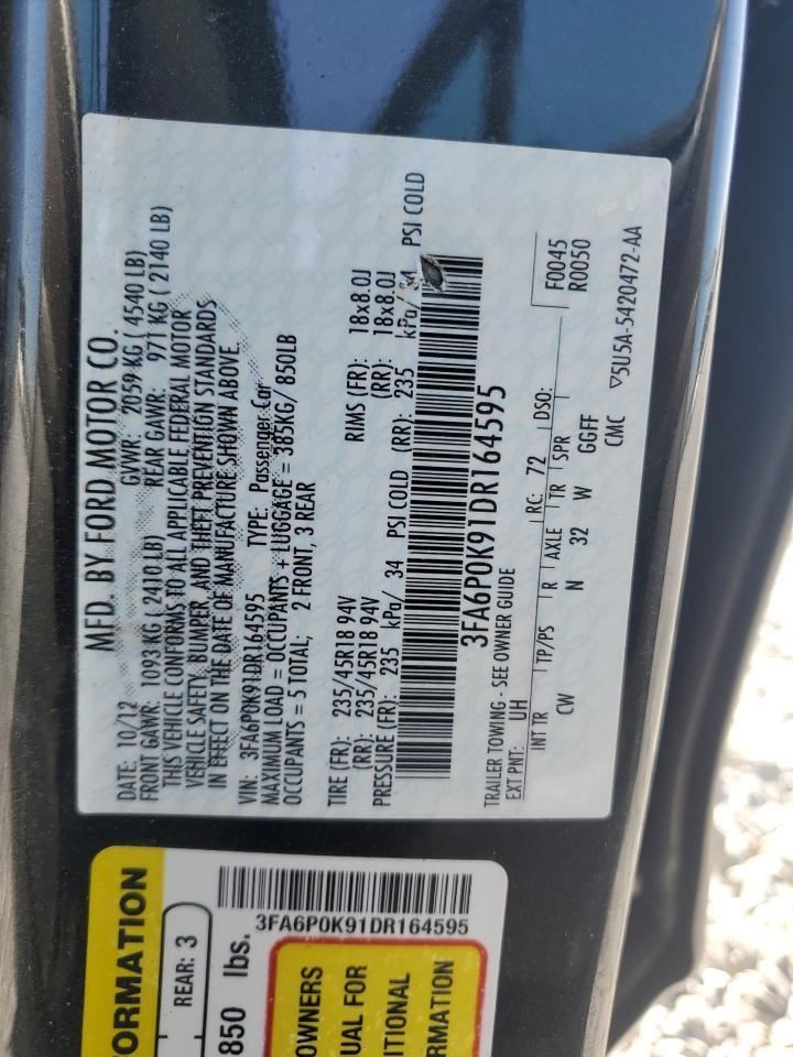 FUSION 2013 Glove Box 4913756