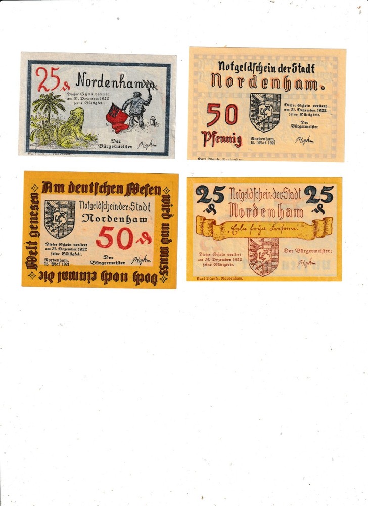 NORDENHAM  FOUR  NOTES