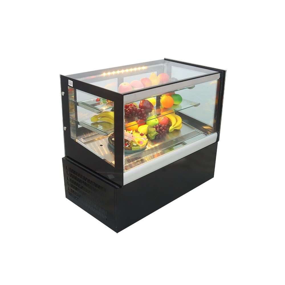 220V Refrigerated Cake Display Cainet 3 Layers Showcase with Defogging Function