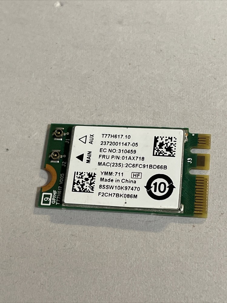 Lenovo ThinkPad E570 01AX718 Wireless Wi-Fi Module Card Laptop @MB5