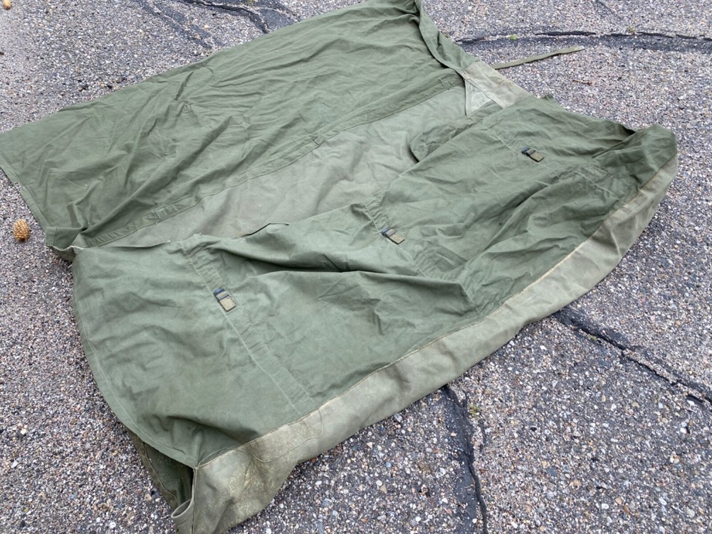 ORIGINAL WWII US ARMY NAVY OFFICER M1935 BEDDING ROLL-DATED 1944,