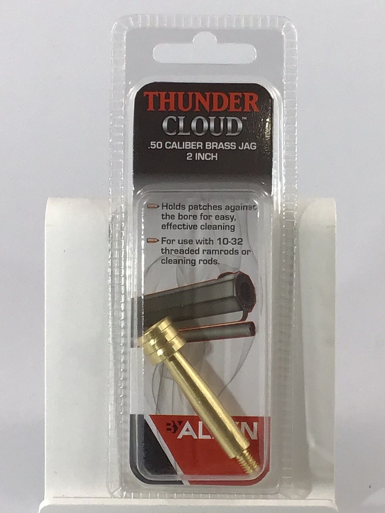 NEW ALLEN Thunder Cloud # 87135A  Muzzleloader .50 Cal Brass Jag 10-32   2”