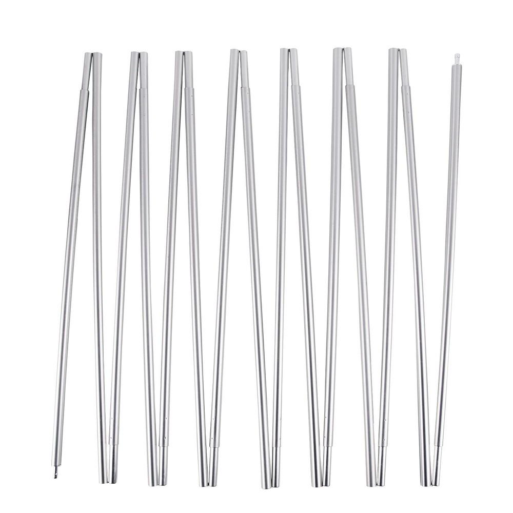 Aluminum Tent Pole 13mm 24ft Replacement Kit Lightweight 1 Pole Pack