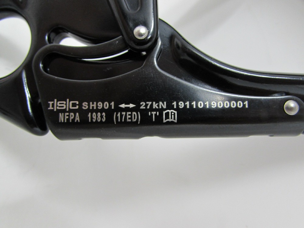 ISC ALUMINUM DOUBLE LOCK SNAP HOOK - ARBORIST CLIMBING