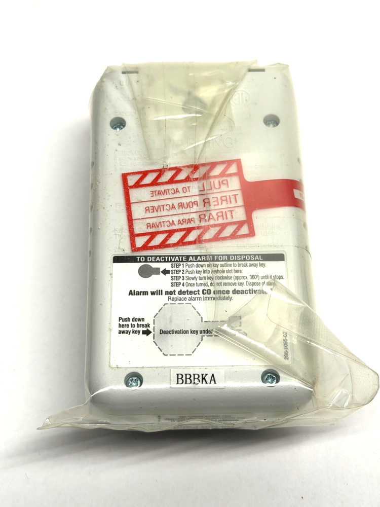 Universal Security Instruments 10 Year Tamper Proof Permanent Power Sealed