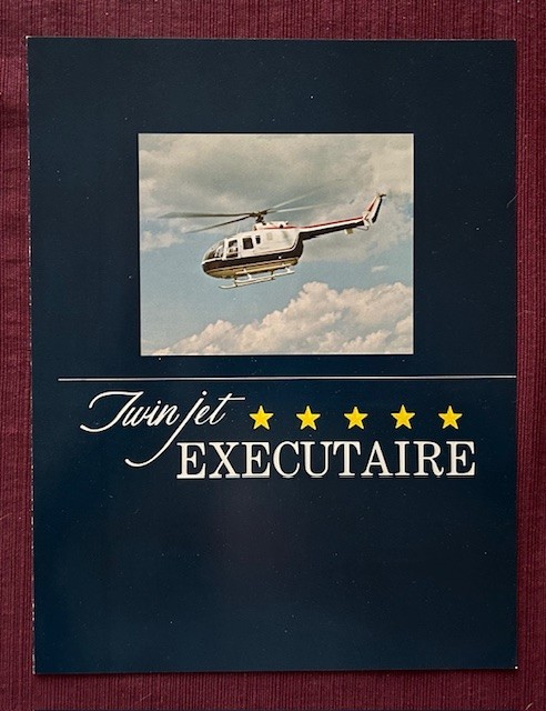 Boeing 105c Executaire Brochure 1970