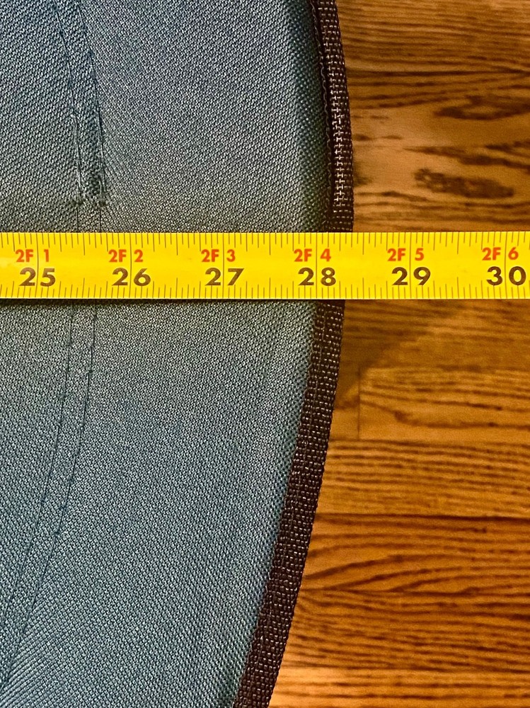 Jorneyman Folding Camping Canvas Table Two Tier 4 Mesh Cup Holders