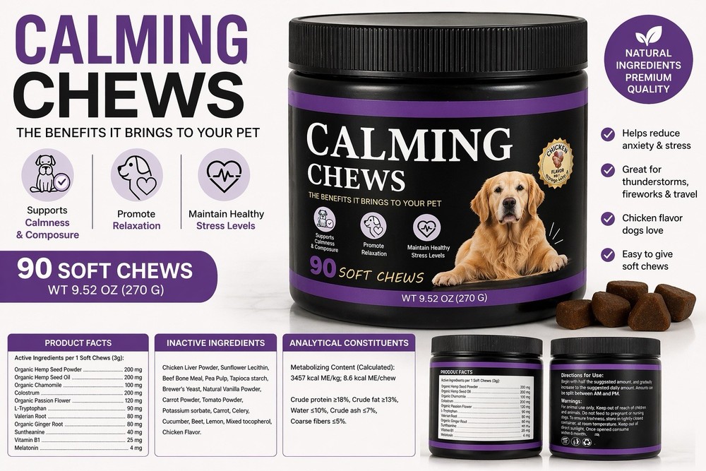 Calming Chews For Dogs