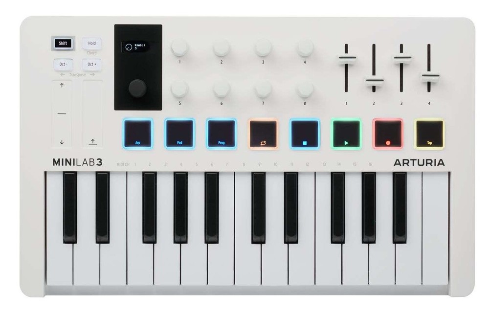Arturia Minilab 3 25-Key USB MIDI Keyboard Controller+Portable Bluetooth Speaker