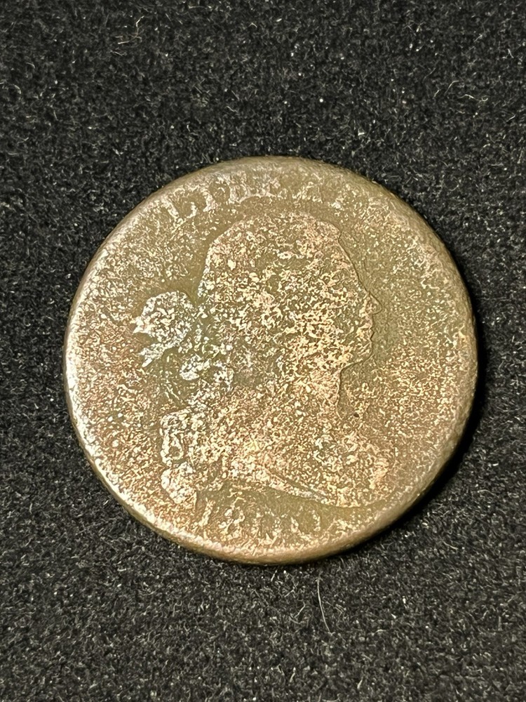 1800 Draped Large Cent
