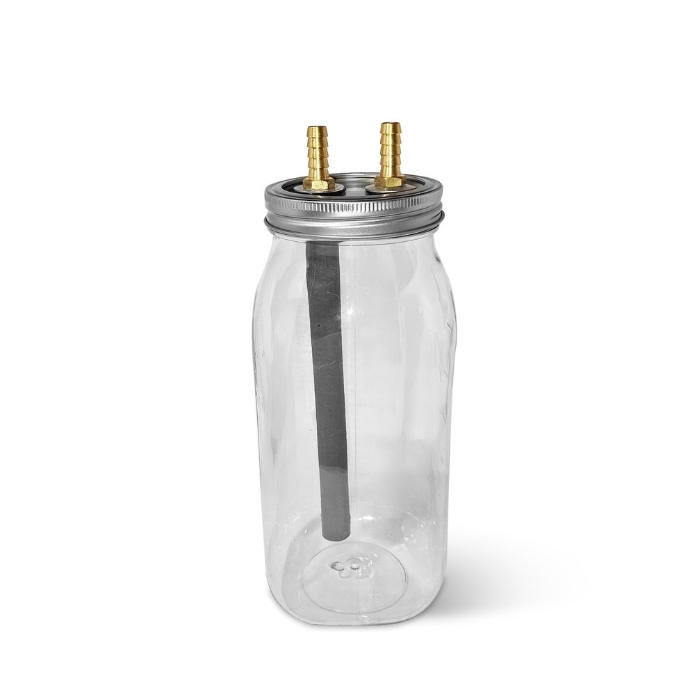 Simple gas filter/scrubber (vaporous gas)