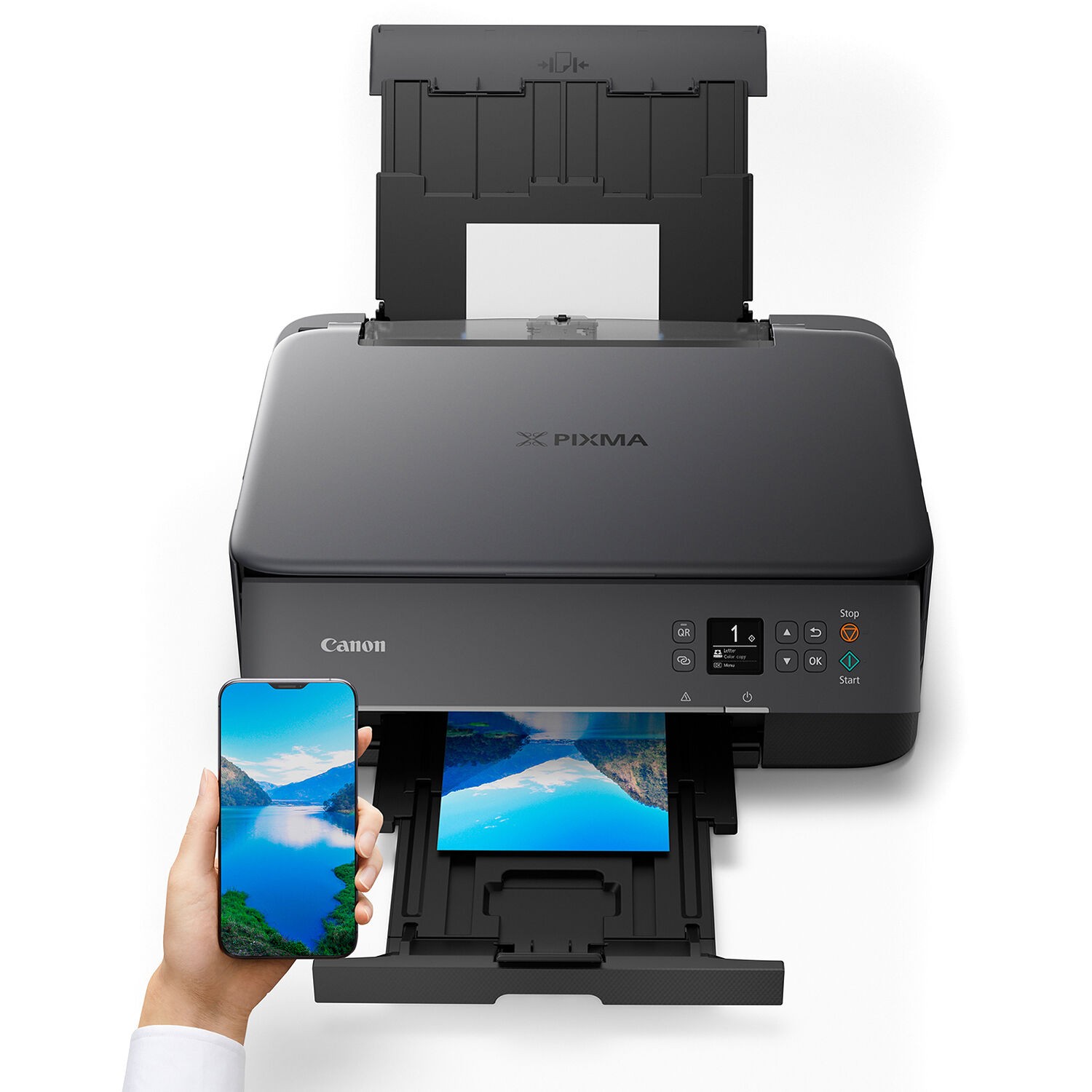 Canon PIXMA TS6420a Wireless Inkjet All-In-One Color Printer Black