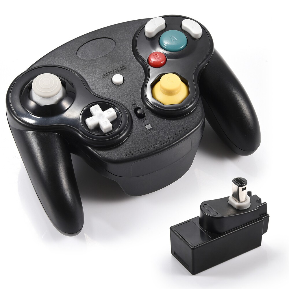 For Nintendo GC GameCube Console Wireless NGC Remote Gamepad Controlle 2pack