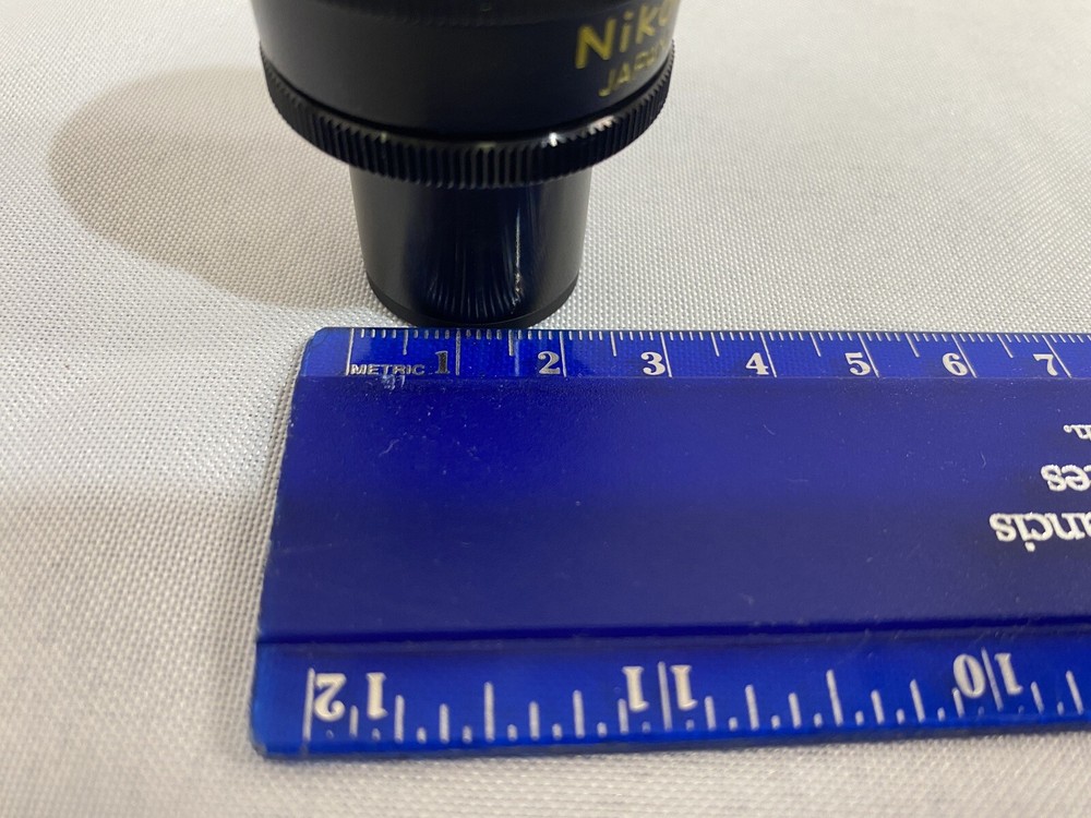 NIKON CFW 10X OPTICS MICROSCOPE EYEPIECE OPTICAL OCULAR GREAT CONDITION