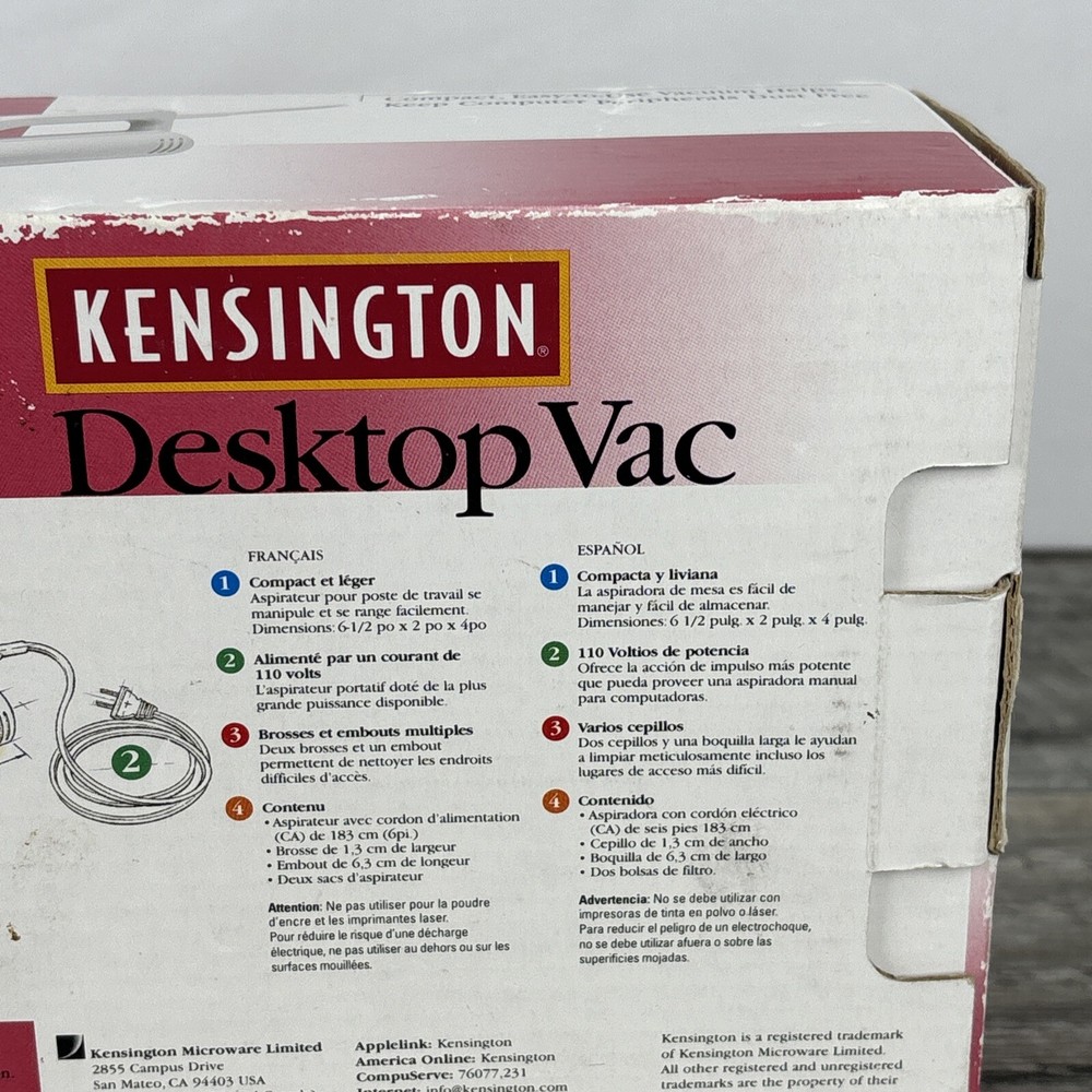 Kensington Desktop Vac 60050