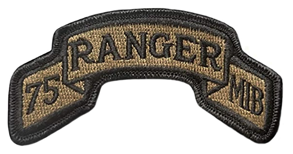 75th Ranger Regiment OCP Scroll Patch (MIB) with hook fastener (sold as each)