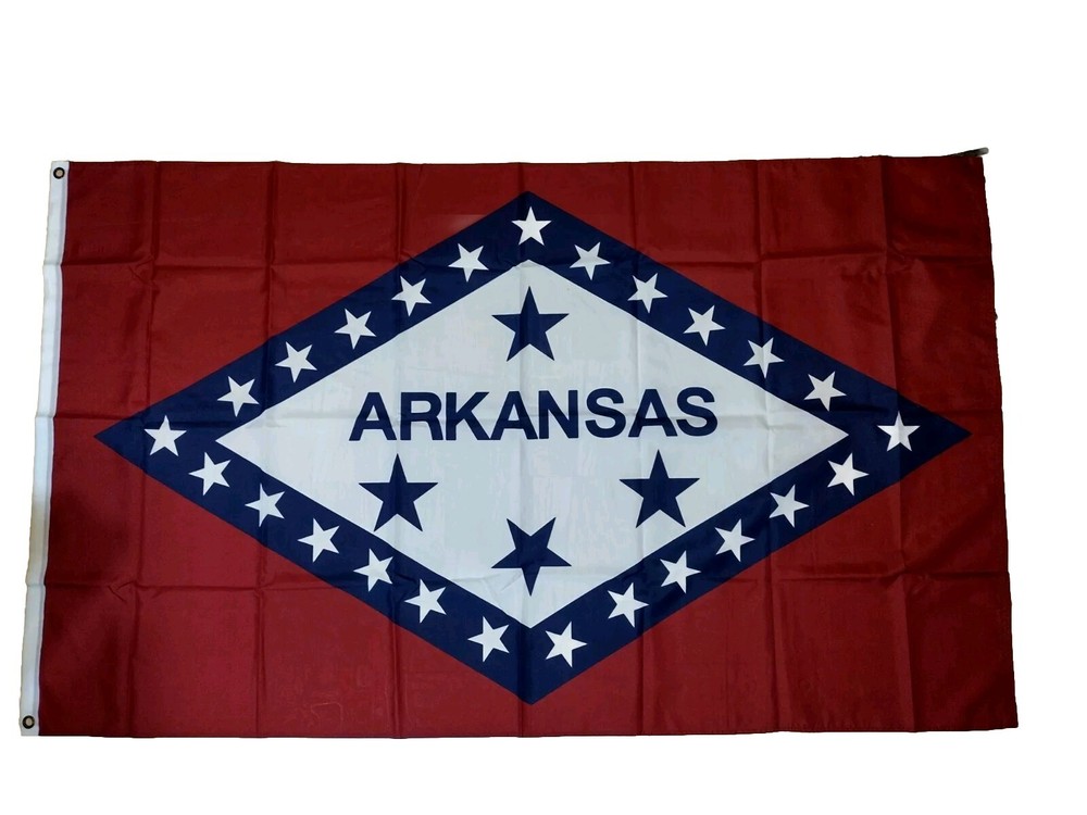 NEW 3' x 5' Arkansas State Flag