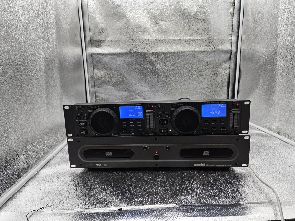 Gemini CDX-2250 Professional CD/MP3-Player Test Working