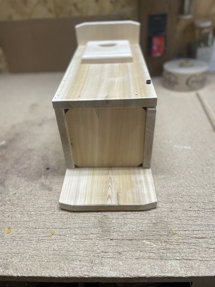 2 pack Red bellied woodpecker nest boxes (white cedar)